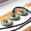 RUBY FUCHSITE necklace circle