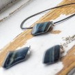 BLUE TIGER'S EYE pendant