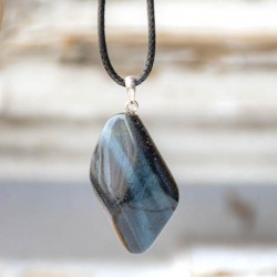 BLUE TIGER'S EYE pendant
