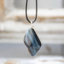 BLUE TIGER'S EYE pendant