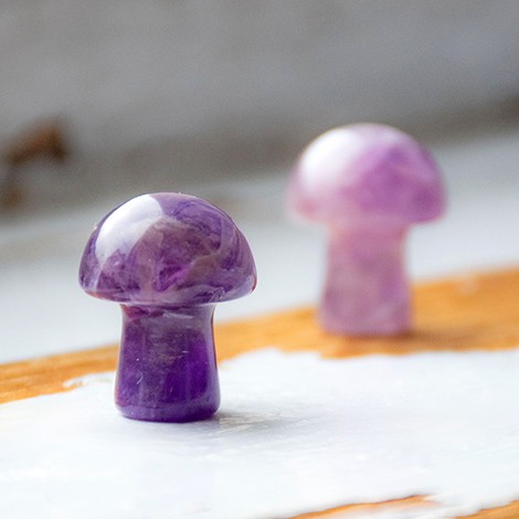 AMETHYST MUSHROOM mini