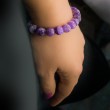 AMETHYST Chevron bracelet