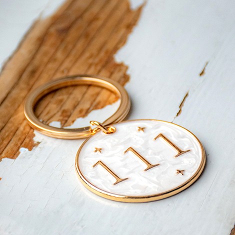 ANGEL NUMBER 111 Keychain