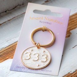 ANGELSKO ŠTEVILO 333 obesek za ključe