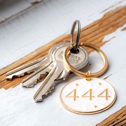 ANGELSKO ŠTEVILO 444 obesek za ključe