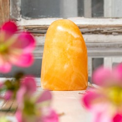 ORANGE CALCITE free form