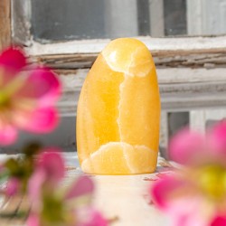 ORANGE CALCITE free form