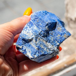 Lapis lazuli kristal za čelno in grleno čakro