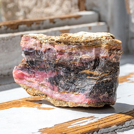 PINK OPAL raw crystal