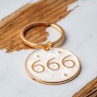 ANGEL NUMBER 666 Keychain