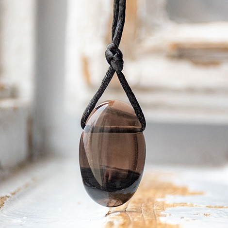 LAMELLEN OBSIDIAN necklace