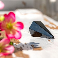 PENDULUM BLACK TURMALINE octagonal