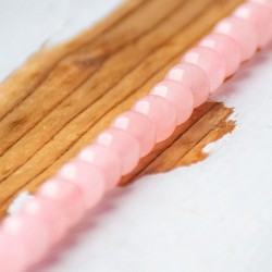 ROSE QUARTZ pearls 6mm