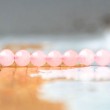 ROSE QUARTZ pearls 6mm
