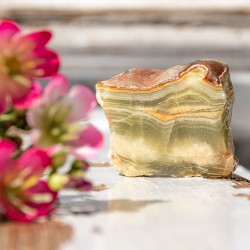 ARAGONITE crystal slice S