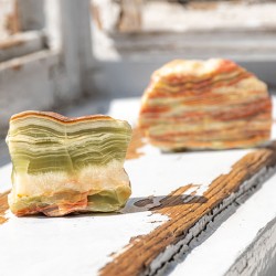 ARAGONITE crystal slice S