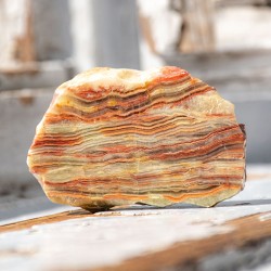 ARAGONITE crystal slice S