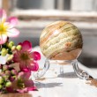 ARAGONITE crystal sphere 4-5 cm