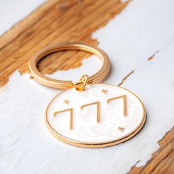 ANGEL NUMBER 777 Key chain