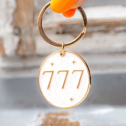 ANGEL NUMBER 777 Key chain