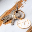 ANGEL NUMBER 777 Key chain