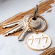 ANGEL NUMBER 777 Key chain