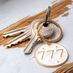 ANGEL NUMBER 777 Key chain