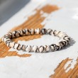 ZEBRA AGATE bracelet 6mm