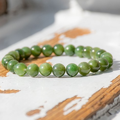 JADE NEPHRITE bracelet 8mm