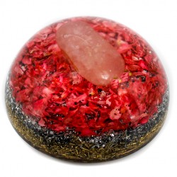 Kristal roževec, orgonit, oval