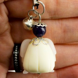 angel varuh obesek za avto mobitel darilo za krst obhajilo