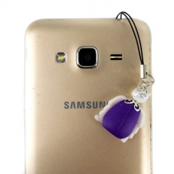 Obesek za ključe, obesek za telefon, kristal, karneol