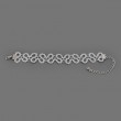 Idrija lace, handmade, white, bracelet, jewelry