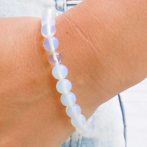 opalite bracelet, energy jewelry
