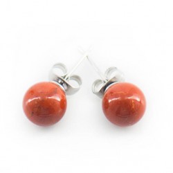 jasper, red jasper, jasper earrings, jasper jewellery, crystal jewellery